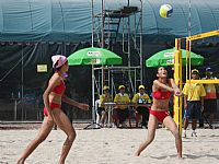 Giải bóng chuyền bãi biển nữ quốc tế sẽ khai mạc vào ngày 22/4